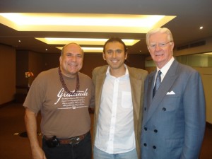 Con Joe Vitale y Bob Proctor, protagonistas del Documental "El Secreto"