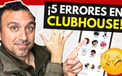 ❌ CLUBHOUSE: 5 ERRORES que NO debes COMETER (¡Nueva RED SOCIAL de AUDIO con INVITACIÓN!)